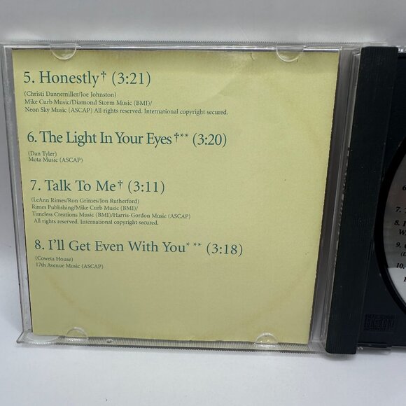 LeAnn Rimes - Blue CD 1996 Country Album Curb Records VG Condition - Picture 5 of 6